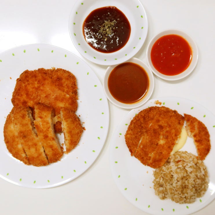  문천식돈까스 간편하고 맛있는 홈쇼핑돈까스로 식사해결!