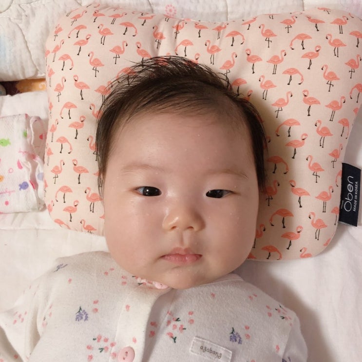  아기 2개월 옹알이 하는 사랑스러운 모습