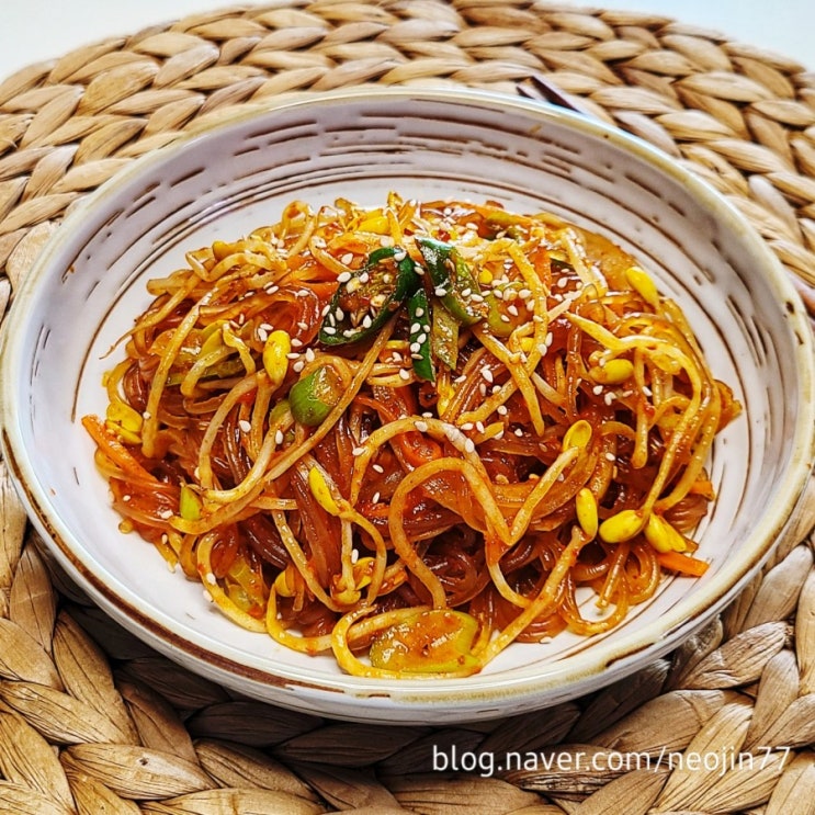 Jinny's집밥레시피 매운콩나물잡채 매운맛에 스트레스가 확 날아가요 Jinny's집밥레시피 매운콩나물잡채 매운맛에 스트레스가 확 날아가요