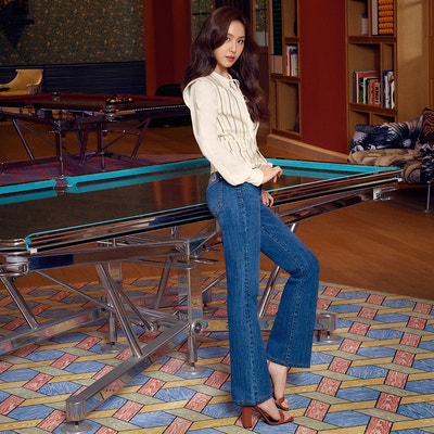 서지혜 데님 패션, 폴앤조 2021 봄 신상 롯데홈쇼핑에서 만나요