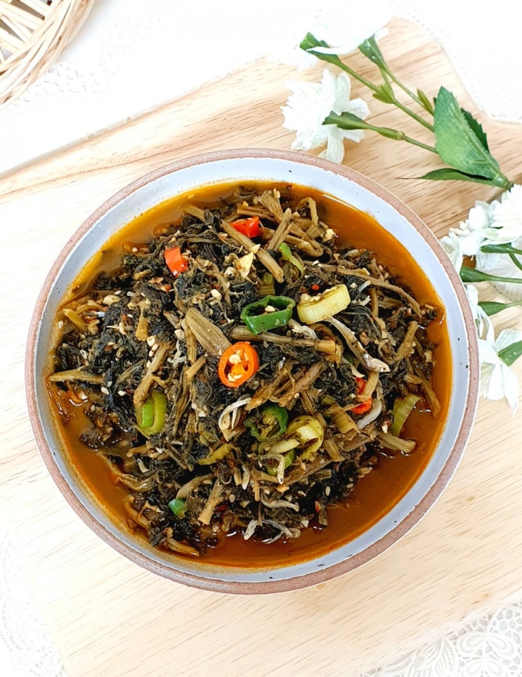  겨울반찬 시래기된장지짐, 구수한 밥도둑 시래기요리