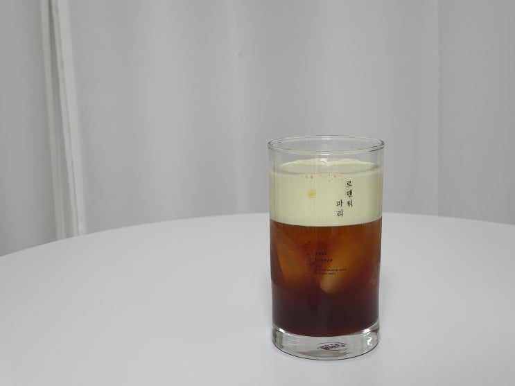  시원한 아이스 말차크림라떼로 소소한 홈카페 즐기기