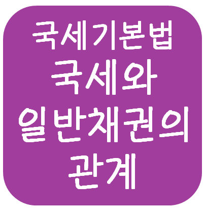  국세기본법 - 국세와 일반채권과의 관계(국세우선순위, 법정기일, 양도담보권자의 물적납세의무, 통정허위 계약 등의 취소청구)
