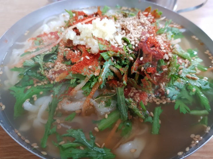 부산서면맛집 후루룩 기장칼국수