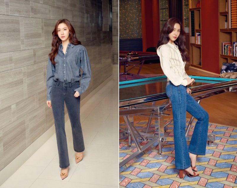 서지혜 패션으로 만나는 롯데홈쇼핑 폴앤조 신상 울자켓 & 데님 넘예!