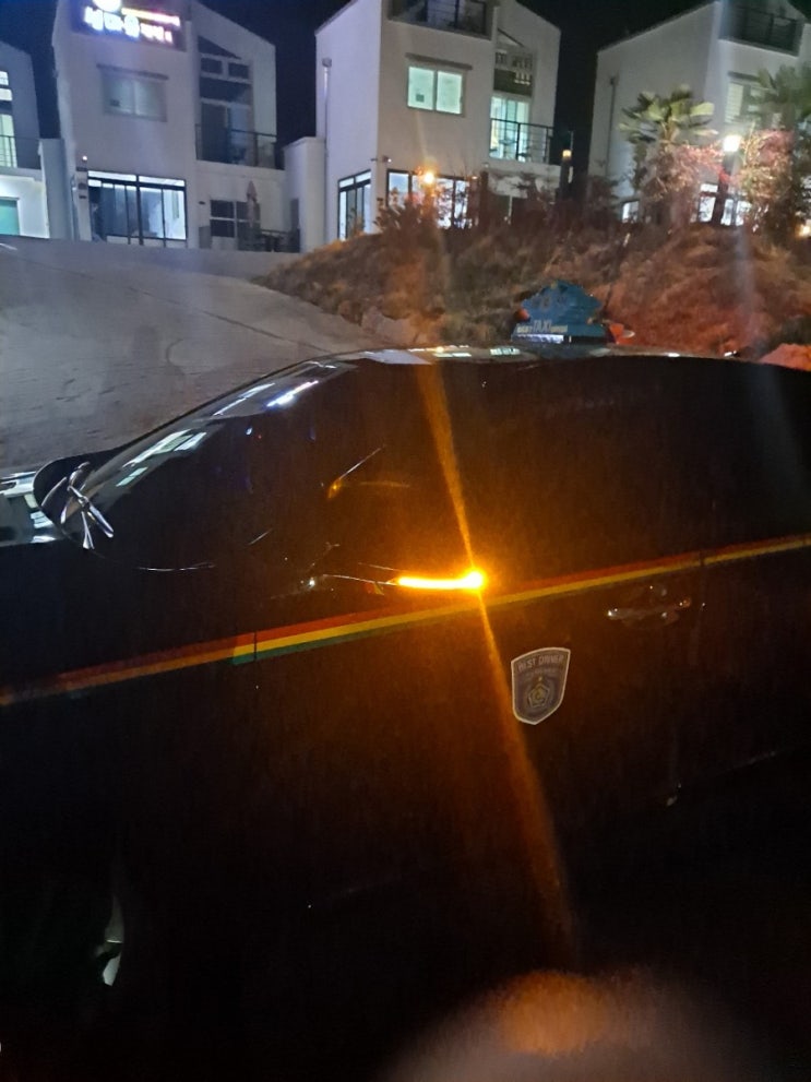  여수장거리택시(취객손님 모시고  운수좋은날?)