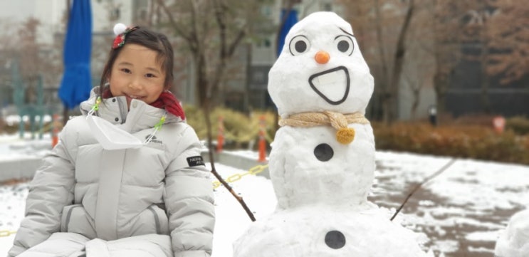 올겨울 눈놀이 삼매경 다니♡