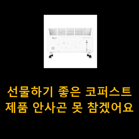 선물하기 좋은 코퍼스트 제품 안사곤 못 참겠어요