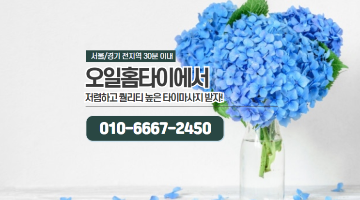  옥수동출장타이마사지(서울.경기.인천)전지역24시간