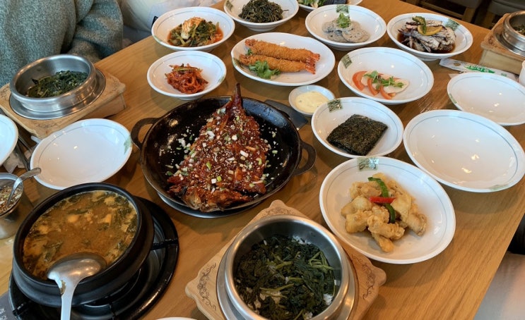  수원역맛집  곤드레향기 황태구이 한정식