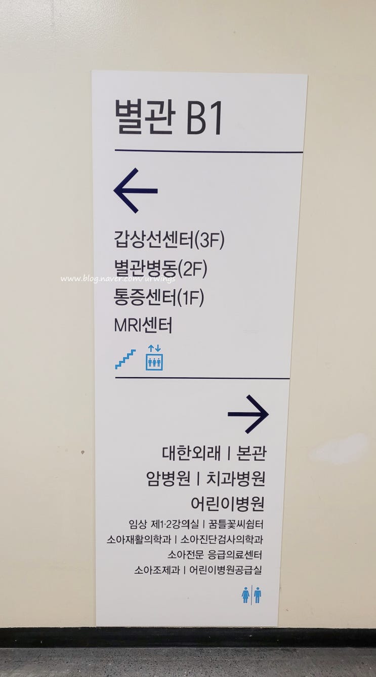 서울대병원에서 유방MRI 찍은 후기 위치, 산정특례 적용 비용