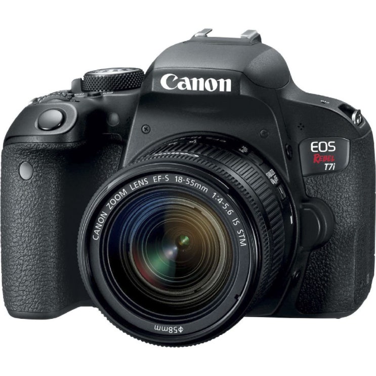 인기 많은 캐논 EOS 레벨 T7i DSLR 카메라 EF-S 18-55mm 1 4-5.6 IS STM 렌즈 포함, EOS Rebel T7i ··· 인기 많은 캐논 EOS 레벨 T7i DSLR 카메라 EF-S 18-55mm 1 4-5.6 IS STM 렌즈 포함, EOS Rebel T7i ···