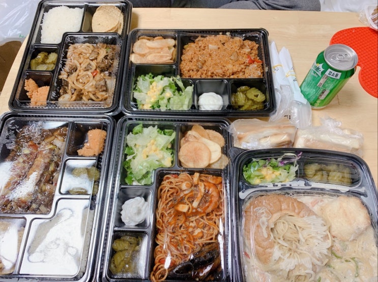 [배달맛집] 대전 다락마을 은행점 / 매운해산물파스타 빠네파스타 베를린찹스테이크 도쿄찹스테이크 고추장목살필라프 존맛탱 대전맛집 파스타맛집