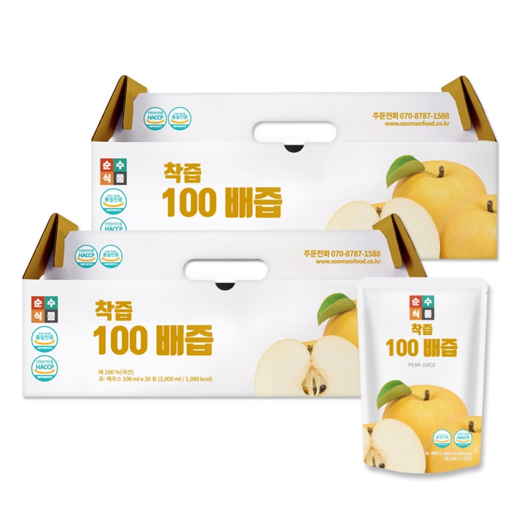 핵가성비 좋은 순수식품 착즙 100% 배즙, 100ml, 60개입(로켓배송) ··· 핵가성비 좋은 순수식품 착즙 100% 배즙, 100ml, 60개입(로켓배송) ···