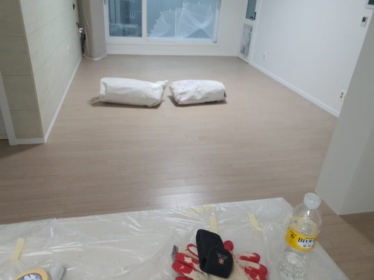  시흥 목감 한양수자인아파트 마루철거