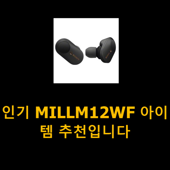 인기 MILLM12WF 아이템 추천입니다