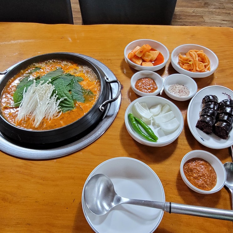  장안동맛집추천 곱창전골이 맛있는 옛맛수제피순대
