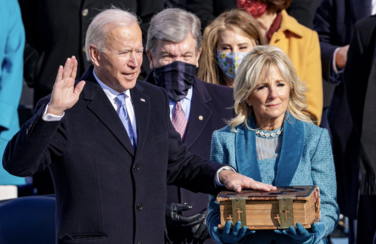 Joseph R. Biden Jr. sworn in