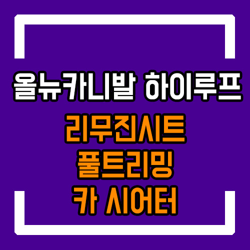  올뉴카니발 하이리무진 개조 중고차를 새차로 리무진시트/풀트리밍/공간레일/바닥개조/철제수납함/카시어터