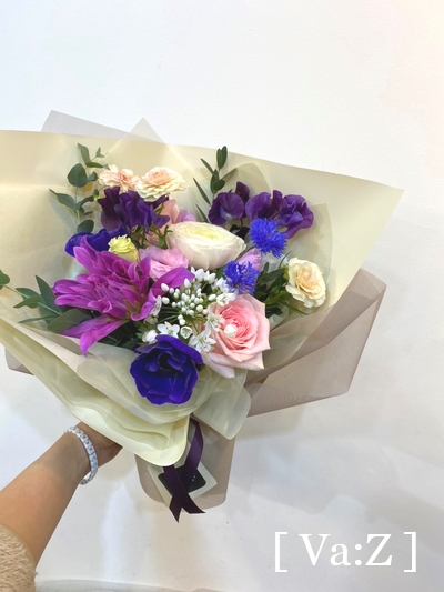  보라빛꽃다발.생신꽃다발_중랑묵동꽃집.신내동꽃집.중화동꽃집.태릉꽃집.예쁜꽃배달.축하꽃다발선물.공릉동꽃집