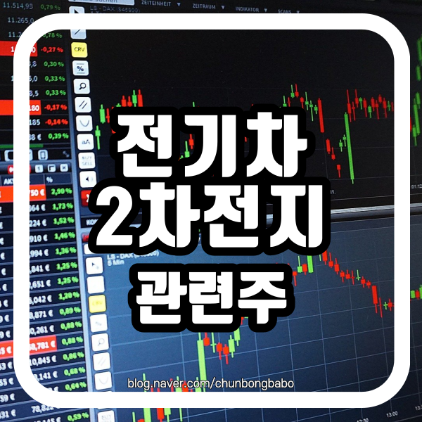 전기차 배터리 2차전지 관련주(포스코케미칼, 에코프로비엠, 천보, 엘앤에프, 솔브레인, 후성)