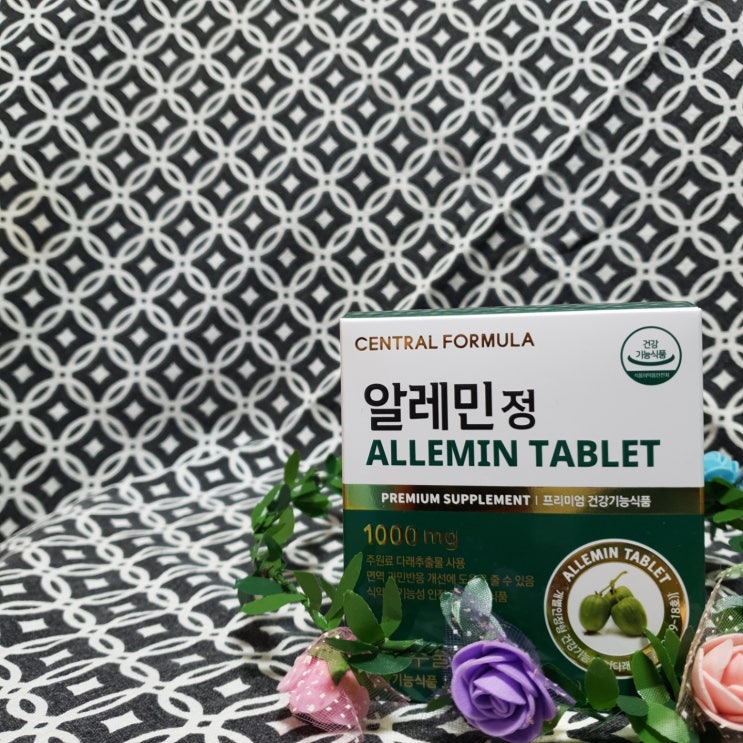  피부트러블 고민, 다래추출물분말을 함유한 알레민정