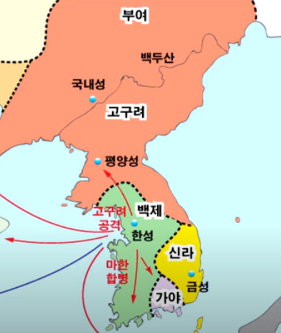  한국사 한 눈에 훑어보기 [세븐킹덤~통일신라]