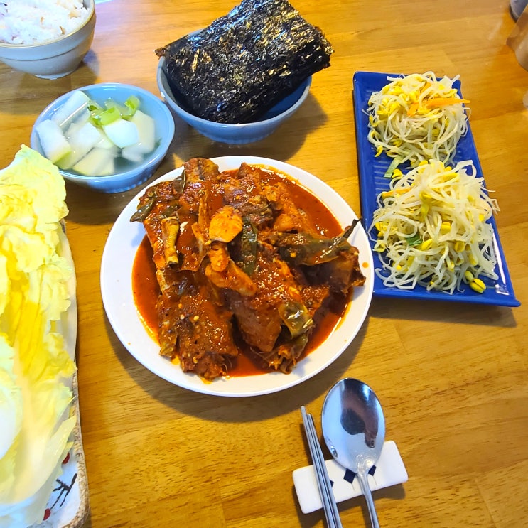 코다리조림 밀키트 김정환코다리에서 택배로 주문했어요~