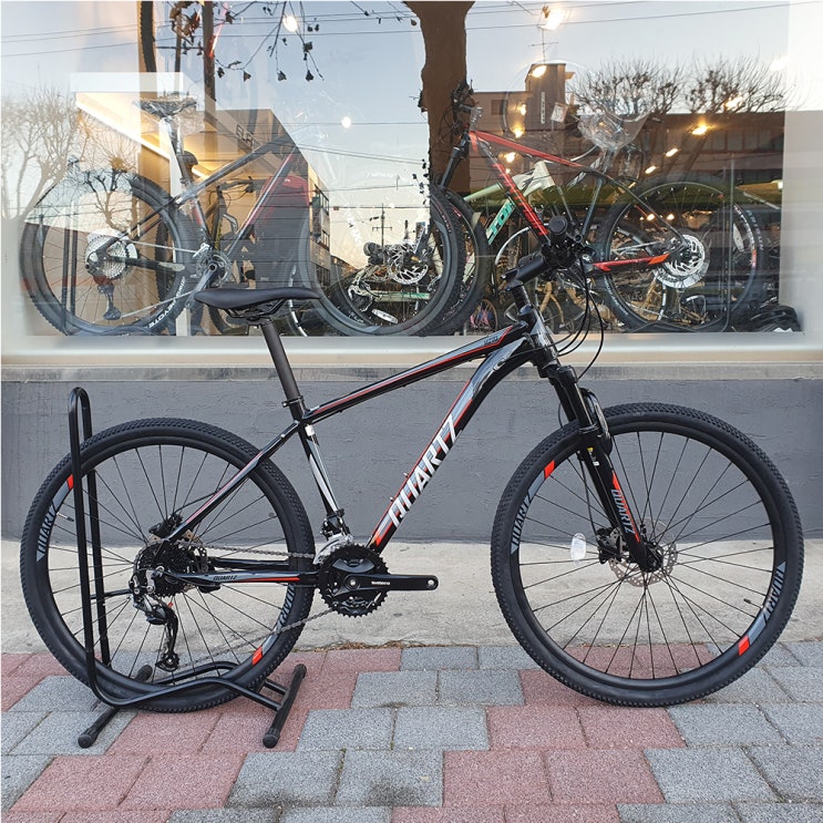  2021년 알톤 쿼츠 M27D 27단 어린이 MTB 자전거 시마노 알투스 가성비 입문용 서스펜션 초등학생 중학생 추천