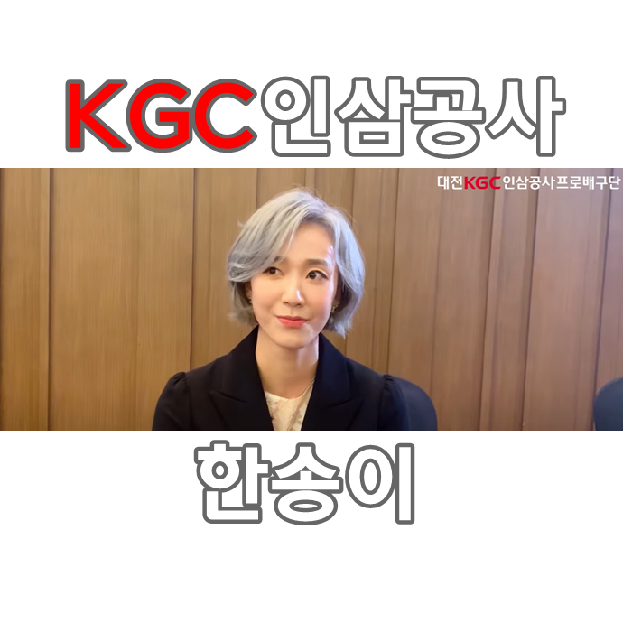  인삼공사 배구선수 한송이