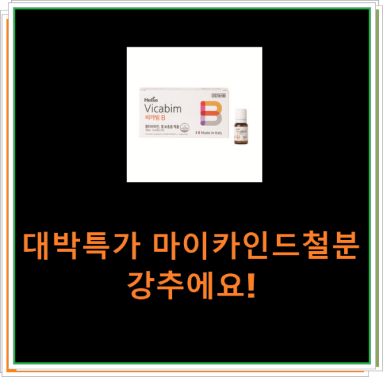 대박특가 마이카인드철분 강추에요! 대박특가 마이카인드철분 강추에요!