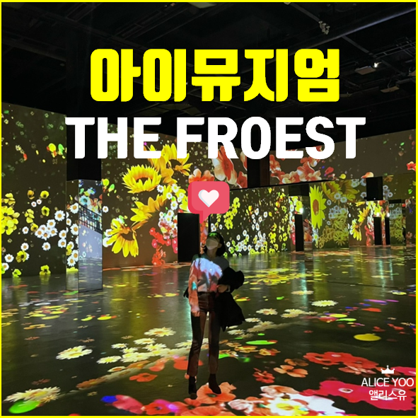 여수 아이뮤지엄 더포레스트 미디어 전시관에서 인생사진 남기기