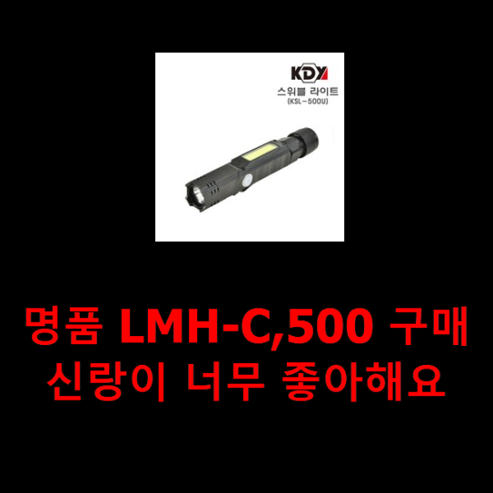  명품 LMH-C,500 구매 신랑이 너무 좋아해요