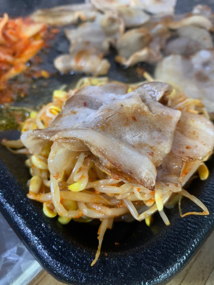  거제 중곡동 맛집, 거제 통통대패삼겹살! 대패삽겹살 존맛탱..!