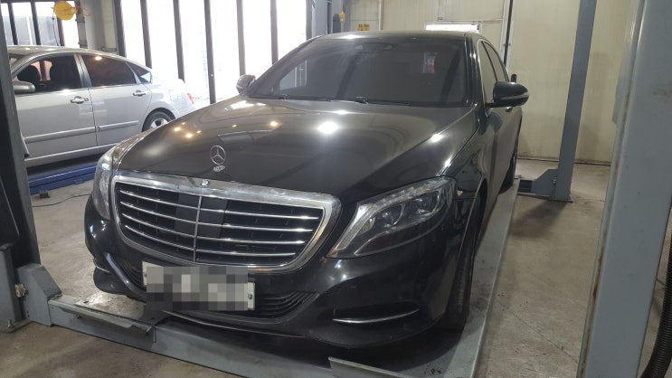 김포 장기 수입차 수리 벤츠 S350 만족스러운 코어모터스
