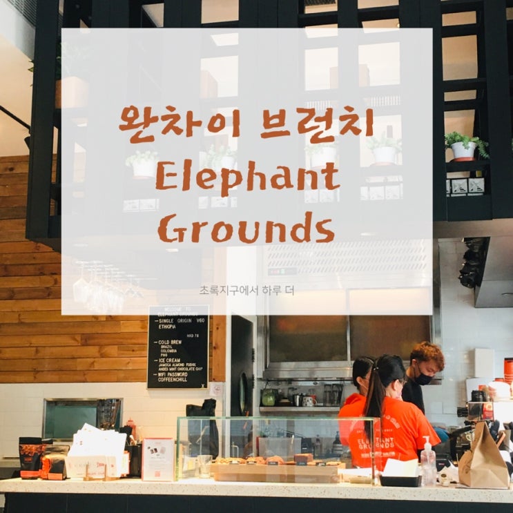홍콩 완차이 브런치 카페 Elephant Grounds
