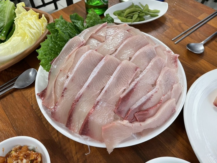  제주도 대방어 보다 맛있는 인생 특방어 코스 맛집 - 신토불이수산