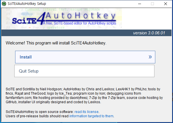 오토핫키(AutoHotKey) 작성, 편집 툴 - SciTE4AutoHotkey : 네이버 블로그