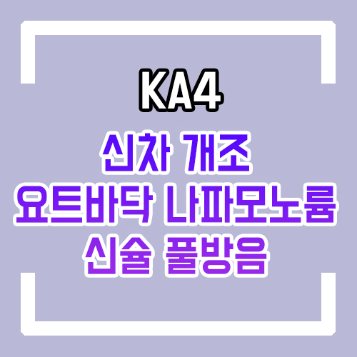  4세대 카니발 신차 개조 KA4 신형 카니발 요트바닥 3M 신슐레이트 풀 방음/방진패드/나파 바닥 엠보싱/신제품 트위드 카펫 카매트