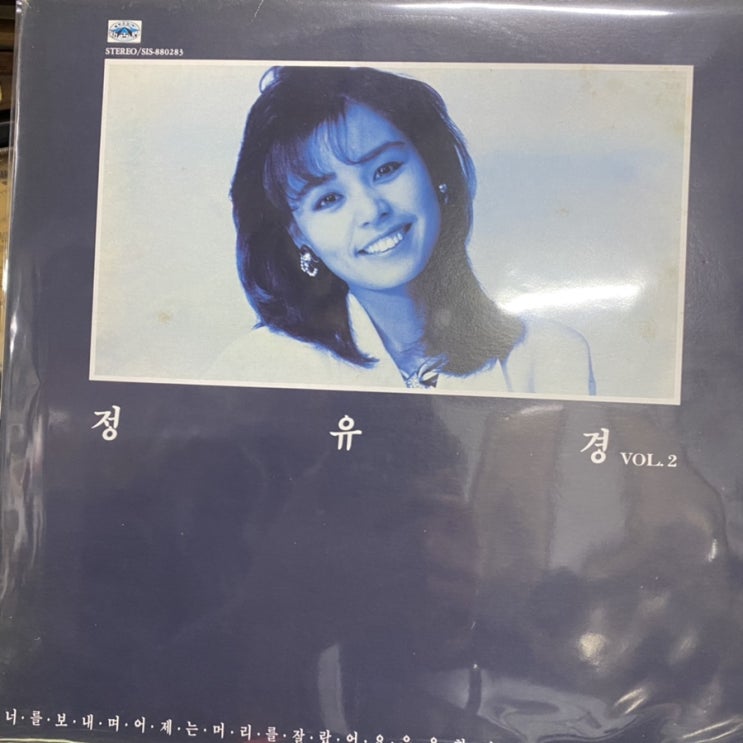  LP판 정유경 VOL 2 너를보내며 내게로 오는비