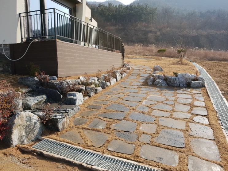  ｀석적읍 개인주택 조경 공사 。구미 보림 조경