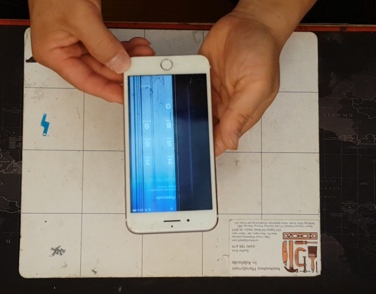 수리 - Replacing an Apple iPhone7+ Screen, 애플 아이폰7+ 스크린 교체