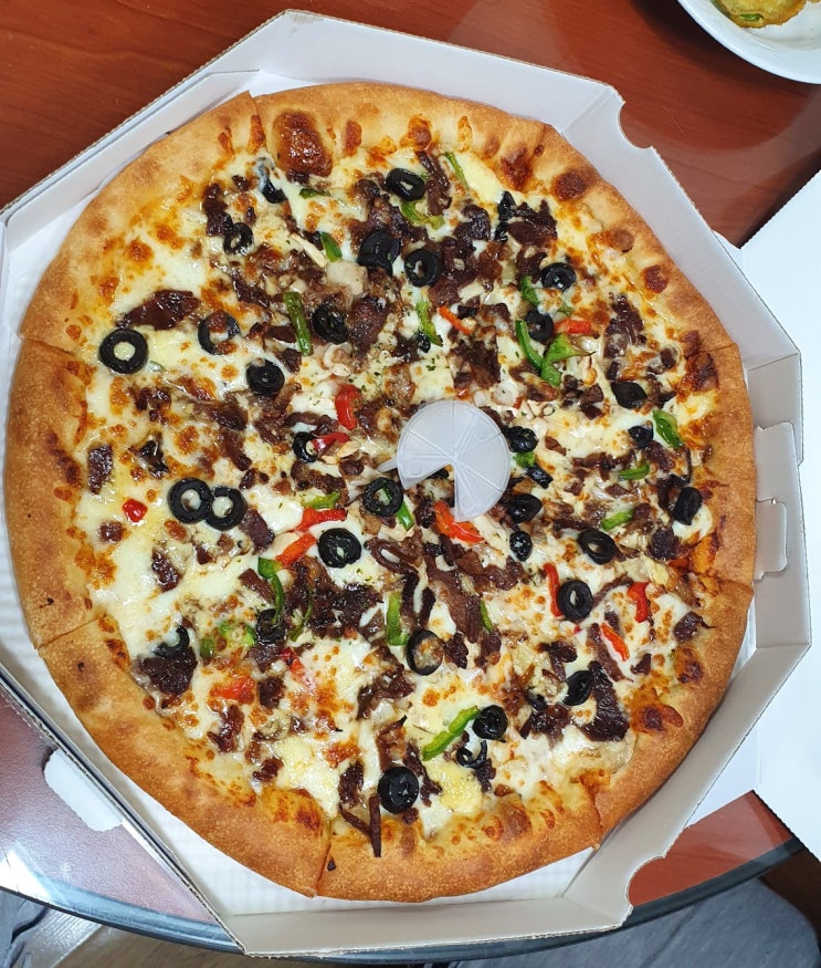 [피자제이 XXXL] 홍대 연탄 갈비 피자 배달