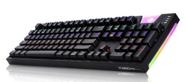  앱코 ABKOHACKERK660 ARC 프리미엄 카일 광축 방수 유선키보드 리니어 레인보우 LED