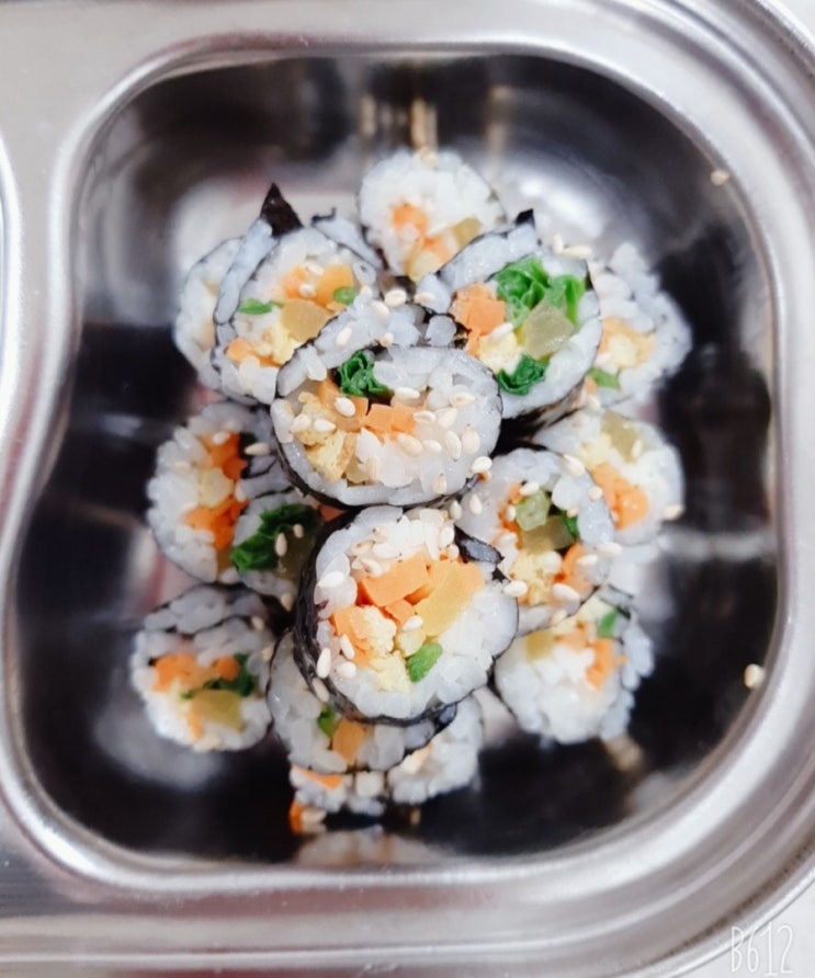  [유아식]아기김밥 만들기