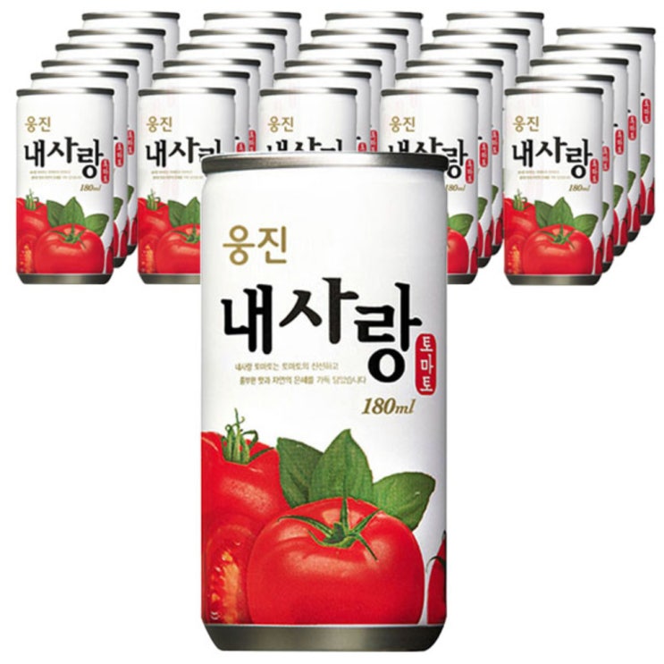 최근 많이 팔린 웅진식품 내사랑 토마토주스, 180ml, 30개입(로켓배송) 추천합니다