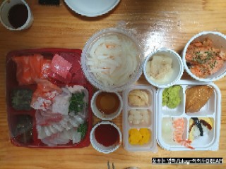  [노바스시] 수원 인계동 연어맛집 /본점과 2호점 모듬사시미(소)비교사진