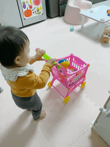 14개월아기장난감 뽀로로쇼핑카트 소꿉놀이장난감 아기쇼핑카트추천 이겁니다이거