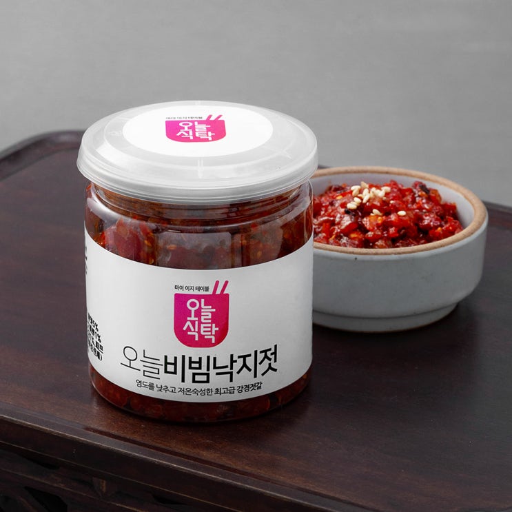 인기 많은 오늘식탁 강경 비빔낙지젓, 250g, 1개(로켓배송) 알아요? 인기 많은 오늘식탁 강경 비빔낙지젓, 250g, 1개(로켓배송) 알아요?