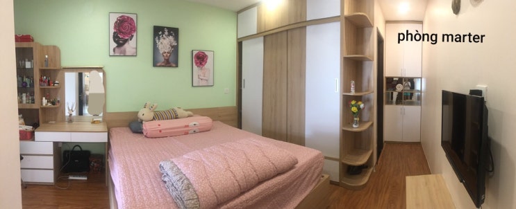  [ 하노이 아파트 임대] 더 선 2+1룸 - 풀옵션- 싼 집 - 1500만동 - 0968650193